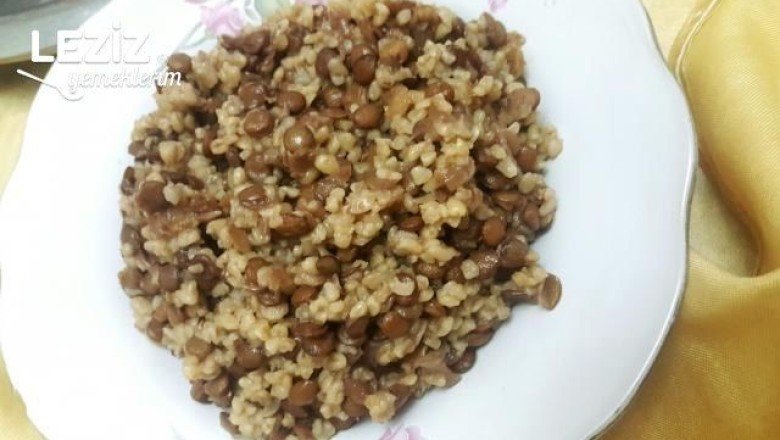 5 Dakikada Çok Pratik Mercimekli Bulgur Pilavı