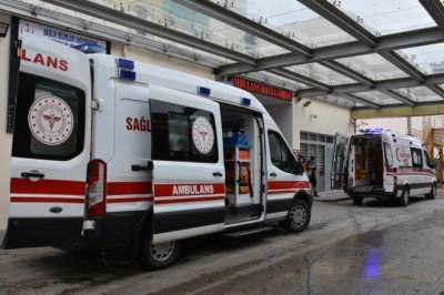 Adıyaman'da hafif ticari aracın çarptığı 2 kardeş yaralandı