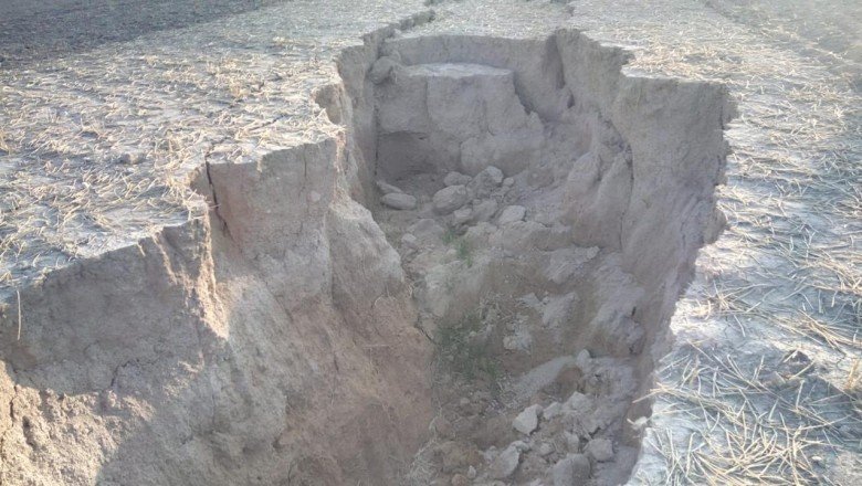 Aksaray'da da obruk görüldü