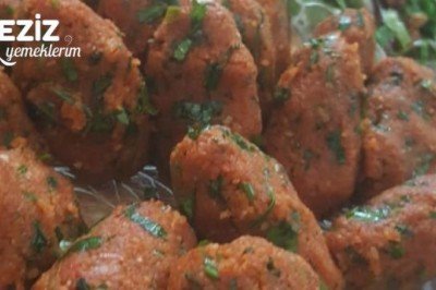 Antep Usulü Kuru Köfte