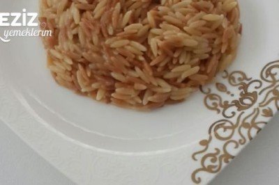 Arpa Şehriye Pilavı Yapılışı