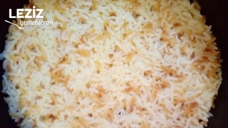 Arpa Şehriyeli Nefis Pirinç Pilavı