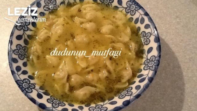 Azerbaycan Mutfağından Düşbere Yemeği (Azerbeycan Mantısı) Tarifi