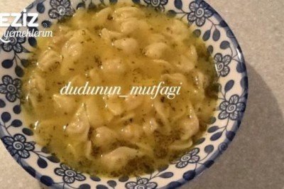 Azerbaycan Mutfağından Düşbere Yemeği (Azerbeycan Mantısı) Tarifi