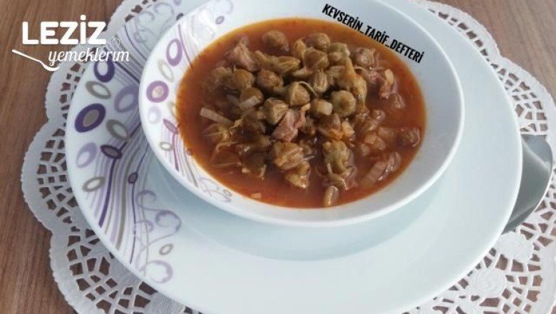 Bamya Çorbası (Konya Yöresi)