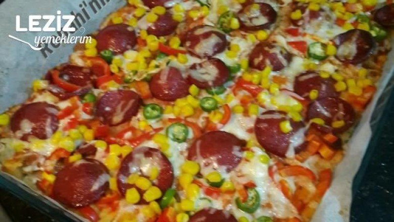 Bayat Ekmek Pizzası (Pazar Kahvaltısına)