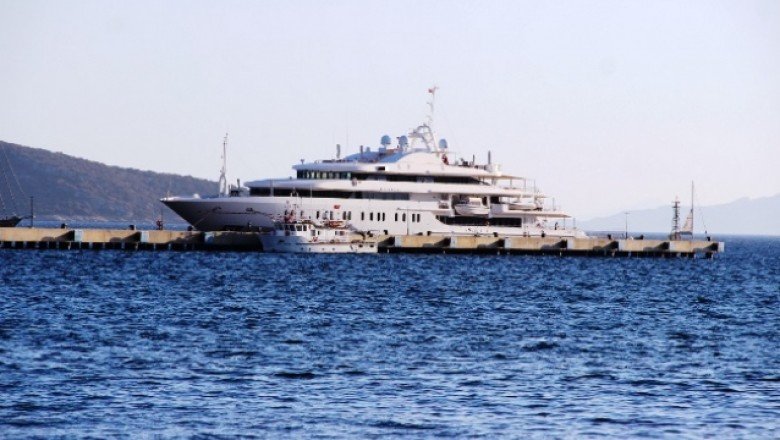 Bodrum'a demir atan 118 milyon dolarlık yüzen sarayın günlük kirası dudak uçuklattı