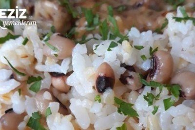 Börülceli Pilav Ve Soslu Et Kavurma