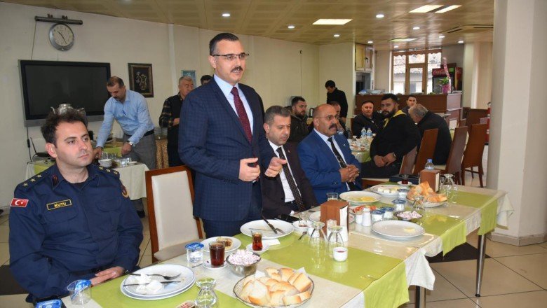 Boyabat'ta şoför esnafının sorunları dinlendi