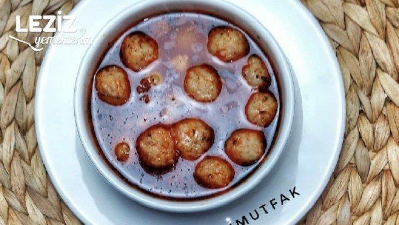 Bulgur Köfteli Nohutlu Çorba