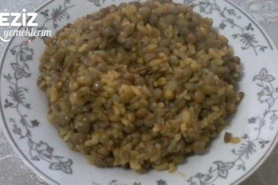 Bulgurlu Mercimek Pilavı (Değişik Lezzet Arayanlara)