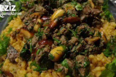 Ciğerli Fıstıklı Maraş Pilavı