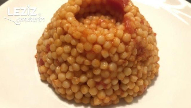 Domatesli Kuskus Pilavı Yapımı