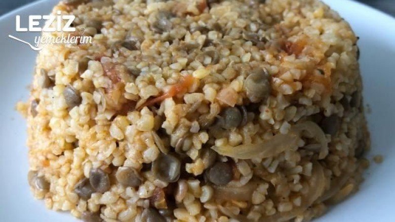 Domatesli Mercimekli Bulgur Pilavı