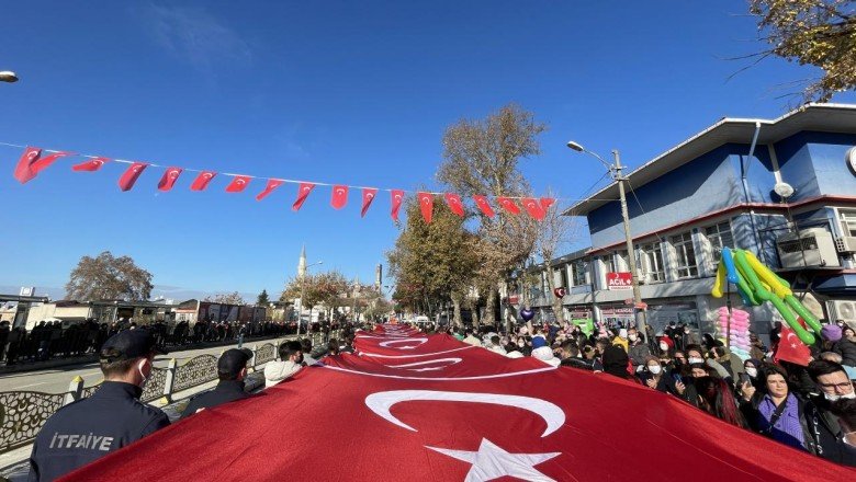 Edirne'nin kurtuluşunun 99. yıl dönümü kutlandı