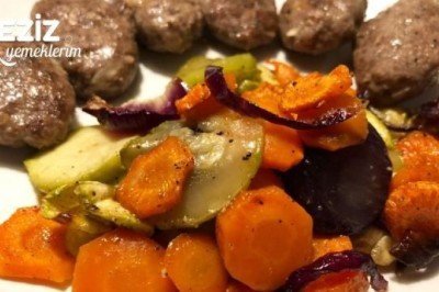 Fırında Kabak Ve Havuç