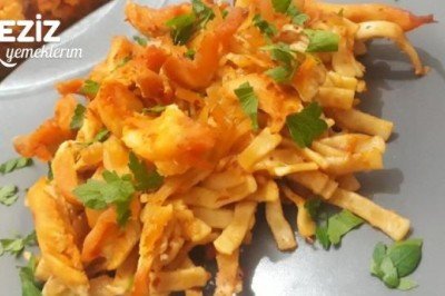 Fırında Tavuklu Erişte