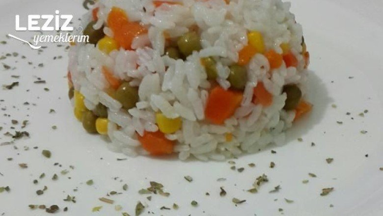 Garnitürlü Muhteşem Pirinç Pilavı