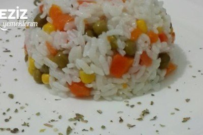 Garnitürlü Muhteşem Pirinç Pilavı