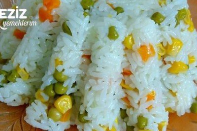 Garnitürlü Pirinç Pilavı Tarifi