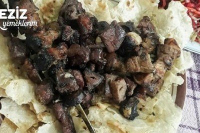 Gaziantep'in Meşhur Cartlak (Ciğer) Kebabı