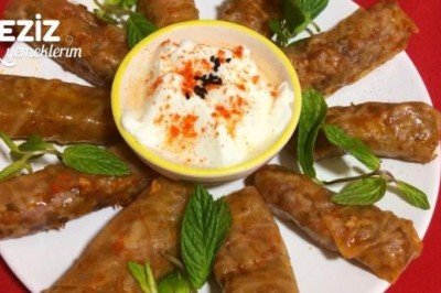 Hatay Usulü Zeytinyağlı Lahana Sarması Tarifi