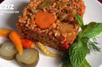 Havuçlu Kabaklı Bulgur Pilavı