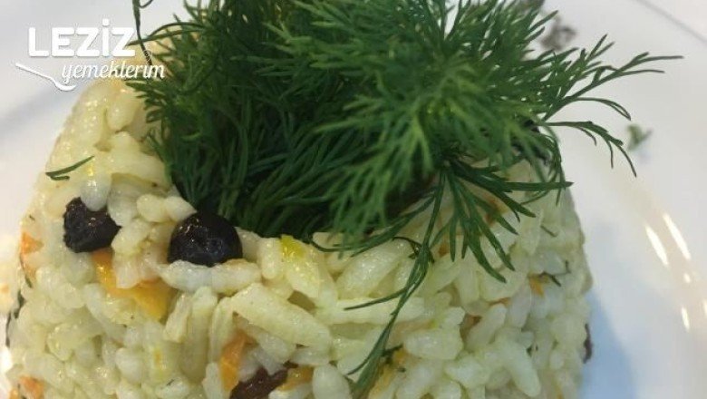Havuçlu Kuşüzümlü Pilav