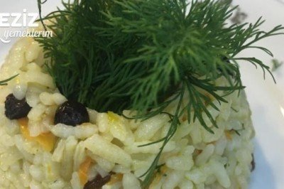 Havuçlu Kuşüzümlü Pilav