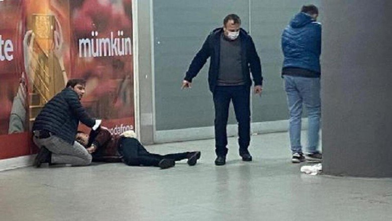 İş merkezinde silahlı kavga: 2 yaralı