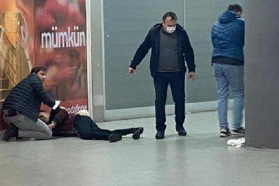 İş merkezinde silahlı kavga: 2 yaralı