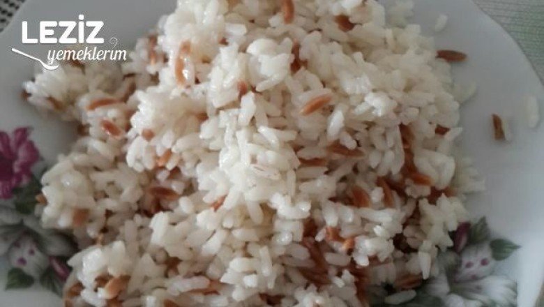 Islatmadan Pirinç Pilavı