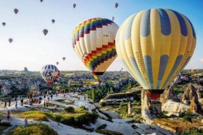 Kapadokya'yı 10 ayda 2 milyona yakın turist ziyaret etti