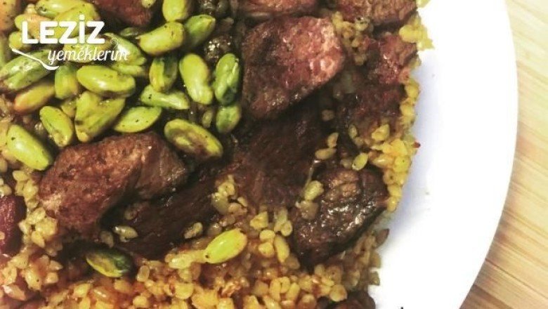 Kavurmalı Firik Pilavı
