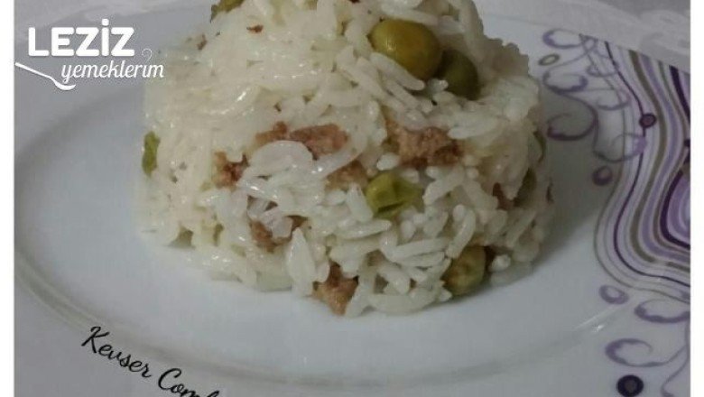 Kıymalı Bezelyeli Pirinç Pilavı Tarifi