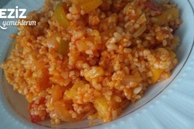 Kolay Sebzeli Bulgur Pilavı