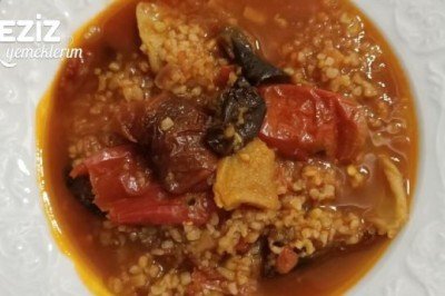 Kuru Sebzeli Ekşili Kış Yemeği (Burdur Yöresi)