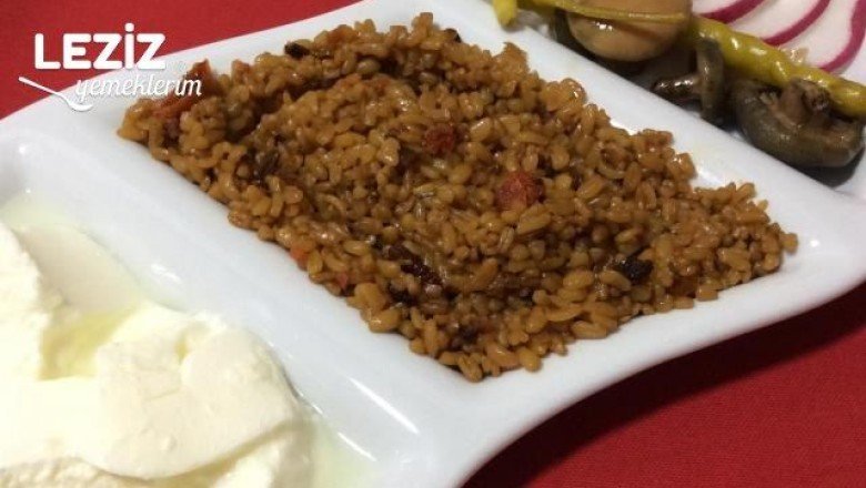 Kurutulmuş Sebzeli Bulgur Pilavı