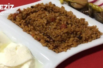 Kurutulmuş Sebzeli Bulgur Pilavı