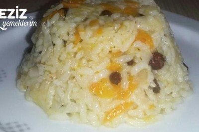 Kuş Üzümlü Ve Havuçlu Pirinç Pilavı