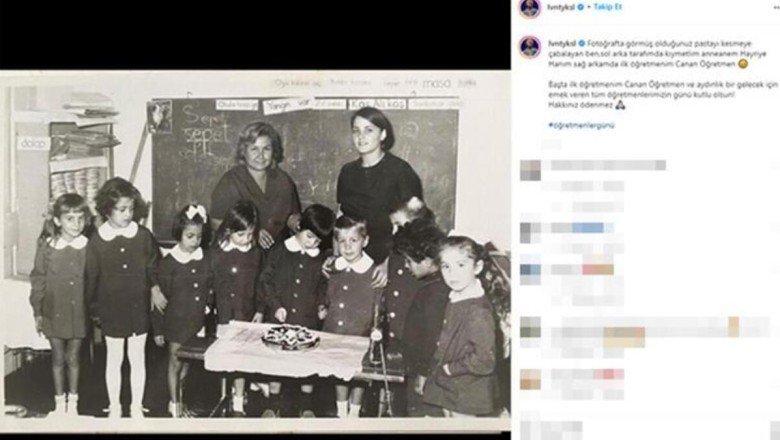 Levent Yüksel,  24 Kasım Öğretmenler Günü&amp;#39;nü kutladı