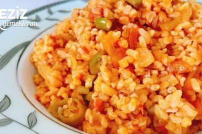 Leziz Domatesli Bulgur Pilavı