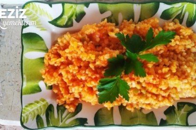 Meyhane Pilavı Tarifi (Domatesli Bulgur Pilavı)
