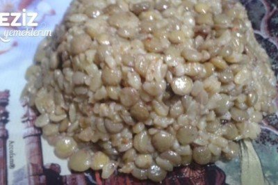 Nefis Mercimekli Bulgur Pilavı