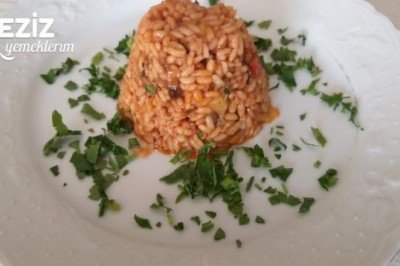 Nefis Patlıcanlı Pilav Tarifi