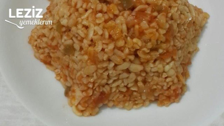 Nefis Sebzeli Bulgur Pilavı