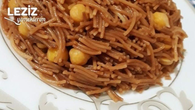 Nohutlu Tel Şehriye Pilavı