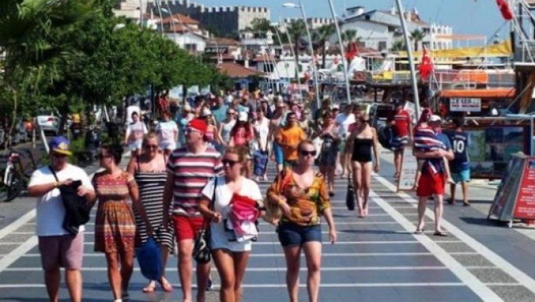 Ocak-Ekim döneminde Türkiye'yi ziyaret eden yabancı sayısı geçen yıla göre yüzde 88 arttı