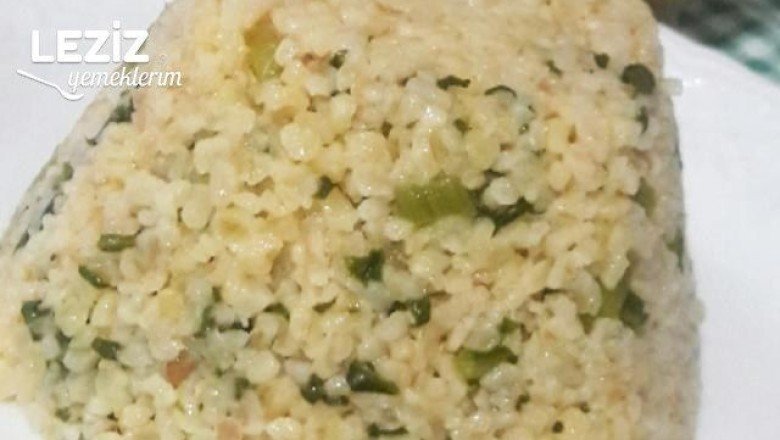 Pazılı Bulgur Pilavı