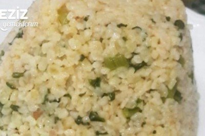 Pazılı Bulgur Pilavı